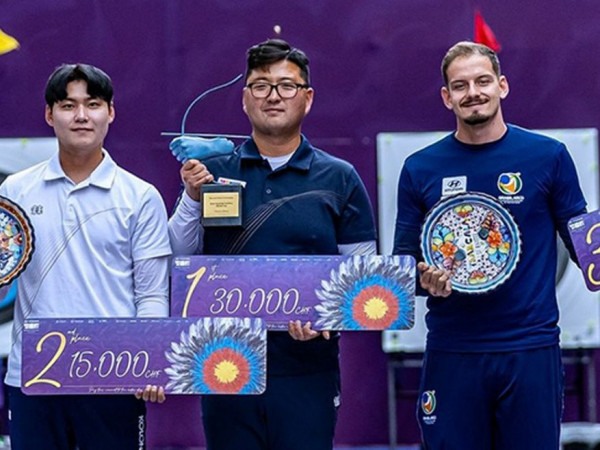 Marcus D’Almeida é bronze na final da Copa do Mundo do tiro com arco